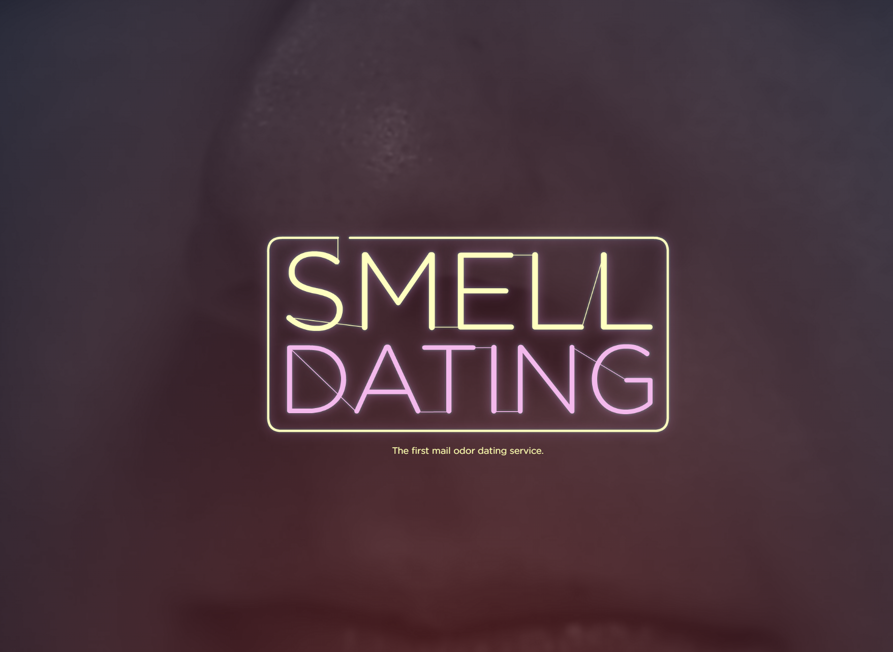 Smell.Dating logo promoting matchmaking by scent”