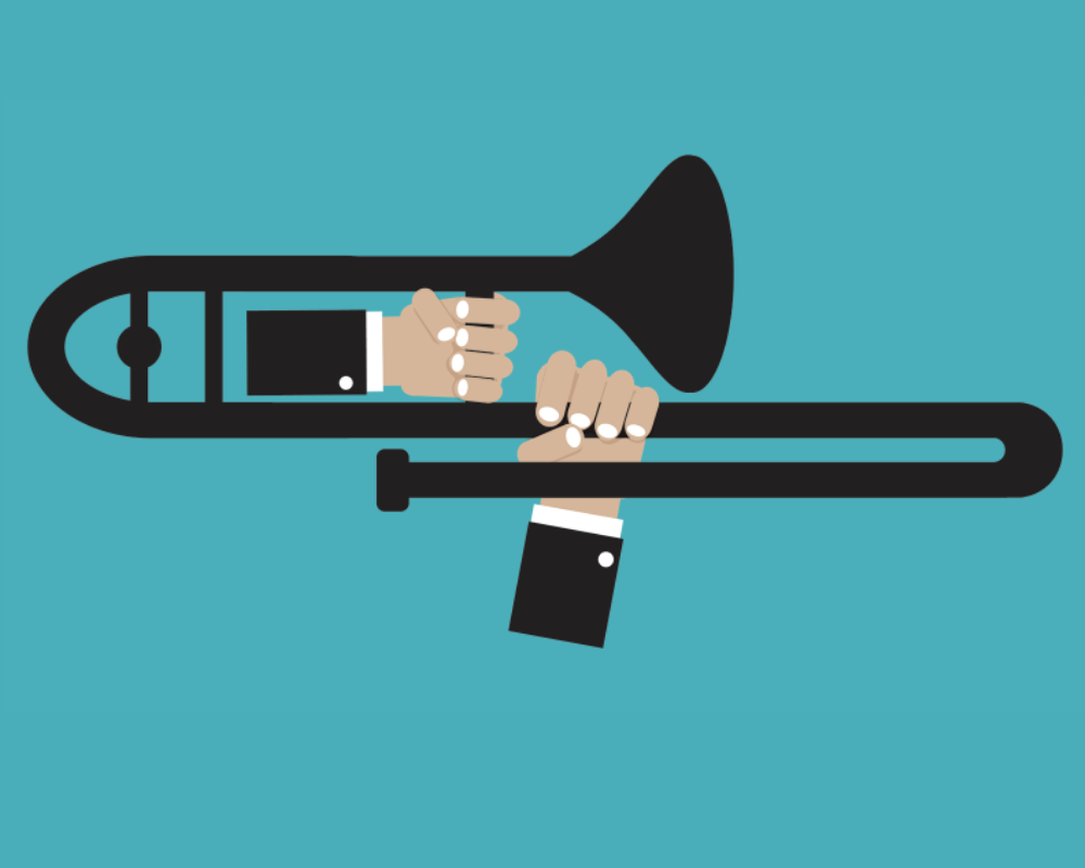 Sad Trombone website showing a big button to play fail sound effec