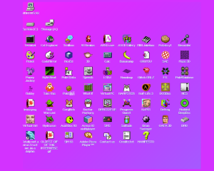 Windows93 fake desktop interface with retro icons and apps